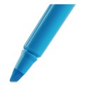 Just Launched | BIC BL11 BLU Brite Liner Chisel Tip Highlighter - Fluorescent Blue Ink/Blue/Black Barrel (1-Dozen) image number 1