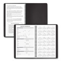 Notebooks & Pads | AT-A-GLANCE 7007505 8 in. x 5 in. 12-Month (Jan. to Dec.) 2026 Weekly Block Format Appointment Book - Black Cover image number 3