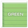 Flash Cards | Oxford 7321 GRE 3 in. x 5 in. Ruled Index Cards - Green (100/Pack) image number 2