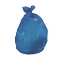 Trash & Waste Bins | Heritage Z6043HX R01 30 in. x 43 in. 23 gallon 14 micron High-Density Waste Can Liners - Blue (250/Carton) image number 4