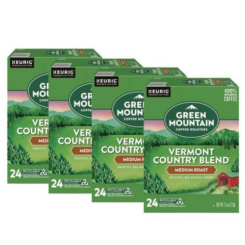 Coffee | Green Mountain Coffee 5000355581 Coffee K-Cups - Vermont Country Blend (96/Carton) image number 0