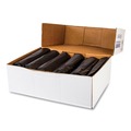 Trash Bags | Inteplast Group EC242406K High-Density 10 gal. 6 microns Commercial Can Liners - Black (1000/Carton) image number 3