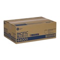 Just Launched | Georgia Pacific Professional 44000 Pacific Blue 8.25 in. x 12 in. 2-Ply Select Center-Pull Perf Wipers - White (520/Roll, 6-Rolls/Carton) image number 1