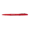 Pens | Universal UNV50503 Porous Point Medium 0.7mm Pen - Red (1-Dozen) image number 1