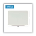 White Boards | MasterVision GL110101 60 in. x 48 in. Magnetic Glass Dry Erase Board - Opaque White image number 5
