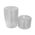 Food Trays, Containers, and Lids | Pactiv Corp. YCI898010000 9.25 in. Diameter x 5 in. H Deep 8 in. Plastic Cake Container - Clear (100/Carton) image number 2