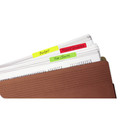 Page Flags | Post-it Tabs 686-ALYR 2 in. Wide 1/5-Cut Solid Color Tabs - Assorted Colors (24/Pack) image number 3