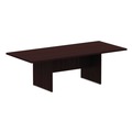 Office Desks & Workstations | Alera ALEVA719642MY 94-1/2 in. x 41-3/8 in. x 29-1/2 in. Valencia Series Conference Rectangle Table - Mahogany image number 0