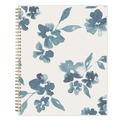 Notebooks & Pads | Blue Sky 131951 11 in. x 8.5 in. 12-Month (Jul 2025-Jun 2026) Bakah Blue Academic Year Weekly/Monthly Planner - Blue/White Cover image number 1