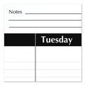 Notebooks & Pads | AT-A-GLANCE SK2416-00 21.75 in. x 17 in. 16-Month (Sept 2025-Dec 2026) Academic Year Ruled Desk Pad - White Sheets/Black Binding/Black Corners image number 2
