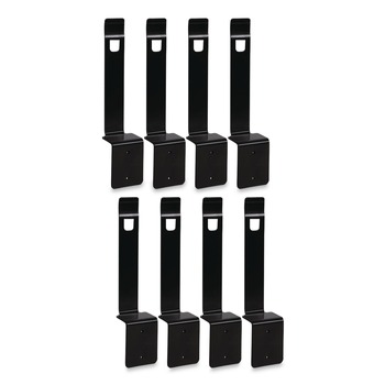STORAGE AND ORGANIZATION | PURELL 5830-08-BLK Rail Mount For Es Everywhere System Black 8/pack 4 Packs/carton