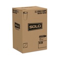 Cups and Lids | SOLO R12N-J8000 Symphony 12 oz ProPlanet Seal Treated-Paper Cold Cups - White/Beige/Red (100/Bag, 20 Bags/Carton) image number 0