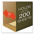 Just Launched | Pendaflex 04153X1 1 in. Extra Capacity 1/5-Cut Tabs Reinforced Hanging Legal File Folders with Box Bottom - Green (25/Box) image number 1