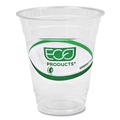  | Eco-Products EP-CC12-GS 12 oz. GreenStripe Renewable and Compostable Cold Cups - Clear (1000/Carton) image number 0