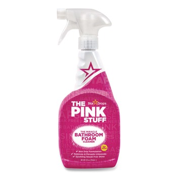 PRODUCTS | The Pink Stuff RST823787CT 25.4 oz Bathroom Foam Cleaner - Fruity Scent (4/Carton)