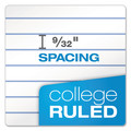 Notebooks & Pads | TOPS 74109 Second Nature 9.5 in. x 6 in. Sheets 1-Subject Medium/College Rule Wirebound Notebooks - Light Blue Cover image number 2