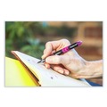 Pens | Zebra 48320 Fine 0.6 mm Fountain Pen - Blue Ink, Black/Blue Barrel (1 Dozen) image number 4