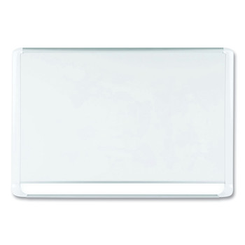 MasterVision MVI050205 Magnetic Gold Ultra 48 in. x 36 in. Dry Erase Boards - White Surface/White/Natural Aluminum Frame