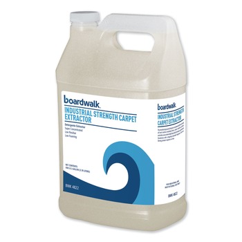 CARPET CLEANERS | Boardwalk BWK 4822EA 1 Gallon Bottle Clean Scent Industrial Strength Carpet Extractor