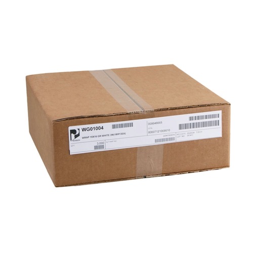 Food Wraps | Paterson WG01004 15 in. x 16 in. Grease-Resistant Food Wrap - White (3000/Carton) image number 0
