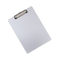 Clipboards | Universal UNV40301 0.5 in. Clip Capacity 8.5 in. x 11 in. Aluminum Clipboard with Low Profile Clip image number 1