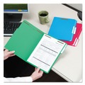 File Folders | Smead 11975 0.75 in. Expansion 2 Fasteners Letter Size Top Tab Colored Fastener Folders - Assorted Colors (50/Box) image number 5
