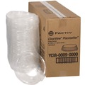 Food Trays, Containers, and Lids | Pactiv Corp. YCI800090000 8.75 in. x 0.8 in. ClearView Dome-Style Plastic Lid with Tabs - Clear (126/Carton) image number 0