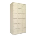 Office Filing Cabinets & Shelves | Tennsco BS6-121812-C-SND 36 in. x 18 in. x 72 in. Triple Stack Box Compartments - Sand image number 0