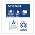 Paper Towels and Napkins | Tork 121202 Advanced 2-Ply 8.5 in. x 11.8 in. Centerfeed Hand Towels - White (6/Carton) image number 7