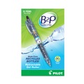 Pens | Pilot 31600 Fine 0.7 mm Retractable Black Ink B2P Bottle-2-Pen Recycled Gel Pen - Translucent Blue Barrel (1-Dozen) image number 1