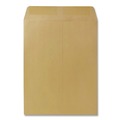 Envelopes & Mailers | Quality Park QUA41565 9.5 x 12.5 Gummed Closure Square Flap Catalog Envelope - Brown Kraft (250/Box) image number 2