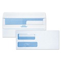 Envelopes & Mailers | Quality Park QUA24519 Double Window Redi-Seal Security-Tinted Envelope, #9, Commercial Flap, Redi-Seal Closure, 3.88 X 8.88, White, 250/carton image number 0