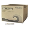 Cutlery | Boardwalk BWKSPOONMWPPIW 5.31 in. Mediumweight Wrapped Polypropylene Spoon Cutlery - White (1000/Carton) image number 0