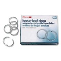 Paper Clips, Binder Clips, & Fasteners | Officemate 99701 1 in. Diameter Book Rings (100/Box) image number 0