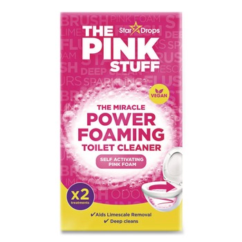PRODUCTS | The Pink Stuff RST824996CT Miracle 3.5 oz Foaming Toilet Powder - Fruity Scent (10/Carton)