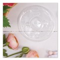 Cups and Lids | Dart L32CR Plastic Straw-Slot Cold Cup Lids Fits 30 oz. to 32 oz. Cold Cups - Clear (1000/Carton) image number 3