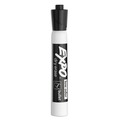 Washable Markers | EXPO 82001A Low-Odor Bullet Tip Dry-Erase Marker - Medium/Black (1-Dozen) image number 1