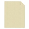 Back to School Sale | Southworth 564C 24 lbs. Bond Weight 8.5 in. x 11 in. 25% Cotton Linen Business Paper - Ivory (1/Box) image number 2