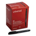 Permanent Markers | Universal UNV07074 Fine Bullet Tip Pen-Style Permanent Marker - Black (60/Pack) image number 0