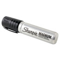Permanent Markers | Sharpie 44001A Broad Chisel Tip Magnum Permanent Marker - Black (12/Carton) image number 1