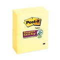 Notebooks & Pads | Post-it Notes Super Sticky 655-12SSCY 3 in. x 5 in. Pads - Canary Yellow (12/Pack) image number 0