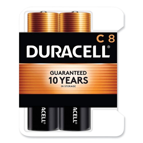Batteries | Duracell MN14RT8Z CopperTop Alkaline C Batteries (8/Pack) image number 0