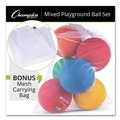 Breakroom Supplies | Champion Sports UPGSET1 Multi-Size Playground Ball Set - Multi-Color (14/Set) image number 9