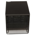 Desktop Organizers | Safco 3275BL 11.5 in. x 8.25 in. x 8.25 in. 7 Compartments 3 Drawer Hospitality Organizer - Black image number 3