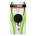 Label & Badge Holders | SICURIX BAU68814 30 in. Extension Heavy Duty ID Card Reel - Black/Chrome image number 0