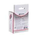 Back to School Sale | Innovera IVR62204 2.4 GHz Frequency 30 ft. Wireless Range Left/Right Hand Use Mini Wireless Optical Mouse - Red/Black image number 6