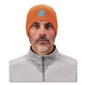 Safety & First Aid | Ergodyne 16814 N-Ferno 6812 One Size Fits Most Rib Knit Beanie - Orange image number 8