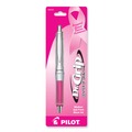 Pens | Pilot 36192 Dr. Grip Center of Gravity Breast Cancer Awareness Medium 1 mm Ballpoint Pen - Black Ink/Silver/Pink Barrel image number 2