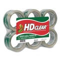 Tapes | Duck 287084 1.88 in. x 55 yds 3 in. Core Heavy-Duty Carton Packaging Tape - Clear (6/Pack) image number 0