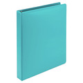 File Folders | Samsill U86377 Earth's Choice 11 in. x 8.5 in. 1 in. Capacity 3 Rings Plant-Based Durable Fashion View Binder - Turquoise (2/Pack) image number 1